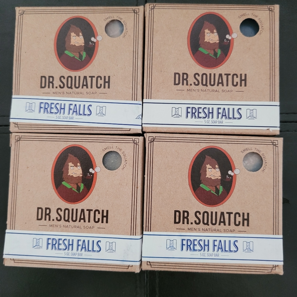 - SOLD -  Dr. Squatch Original Batch Fresh Falls - 4 Briccs